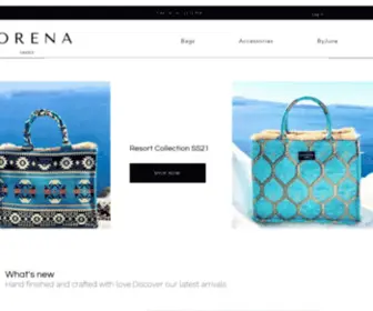 Sorenahandmade.com(Women's bags) Screenshot