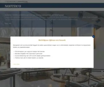 Sorenco.be(Uw vastgoedmakelaar in Antwerpen) Screenshot