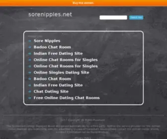 Sorenipples.net(竞博jbo娱乐) Screenshot