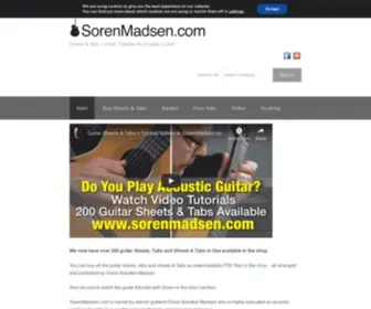 Sorenmadsen.com(Sheets & Tabs) Screenshot