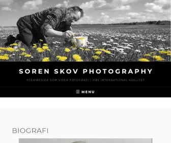 Sorenskov.com(Soren skov Photography) Screenshot