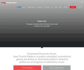Sorethumbmedia.co.uk(Sore Thumb Media) Screenshot