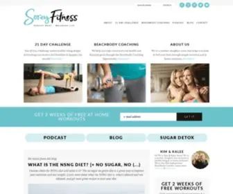 Soreyfitness.com(Sorey Fitness by Kim and Kalee) Screenshot