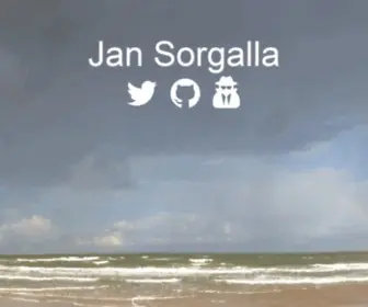 Sorgalla.com(Jan Sorgalla) Screenshot