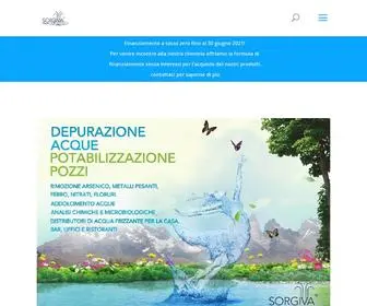 Sorgiva.info(Trattamento e depurazione dell'acqua) Screenshot