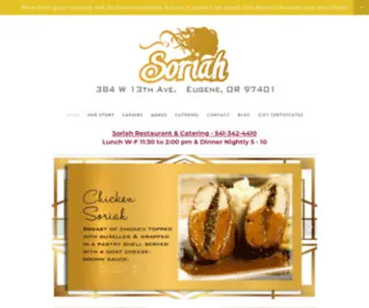 Soriah.com(Cafe Soriah) Screenshot