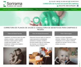 Sorirama.com.br(Corretora de Planos de Saúde e Consultoria de Benefícios para Campinas e região) Screenshot