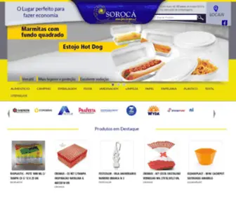 Soroca.com.br(Embalagens e Descartáveis) Screenshot