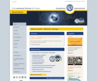 Soroptimist.de(Soroptimist) Screenshot