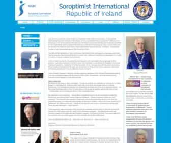 Soroptimistireland.com(Soroptimist Ireland) Screenshot