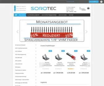 Sorotec.de(Sorotec GmbH) Screenshot