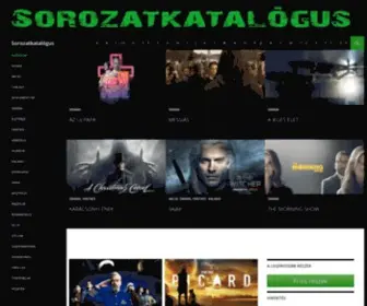 Sorozatkatalogus.xyz(Sorozatkatal) Screenshot
