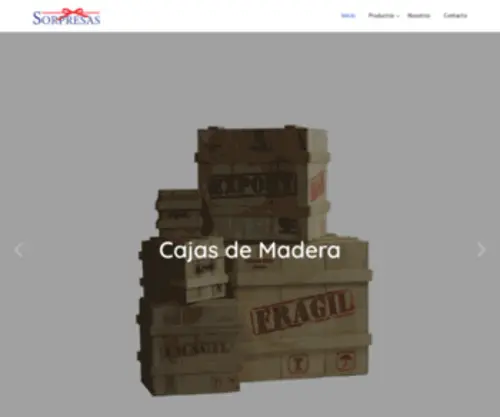 Sorpresas.com.mx(Sorpresas de México S.A) Screenshot