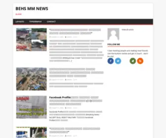 Sorpyitkaung.xyz(BEHS MM News) Screenshot