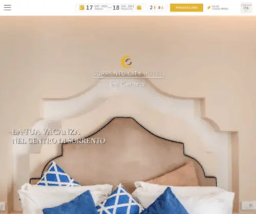 Sorrentocity.com(Boutique Hotel nel centro di Sorrento) Screenshot