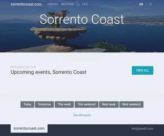 Sorrentocoast.com(Sorrento Coast guide) Screenshot