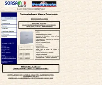 Sorsamex.com(Conmutadores) Screenshot