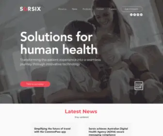 Sorsix.com(Healthcare Software) Screenshot