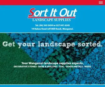 Sort-IT-Landscape.co.nz(Your Whanganui Landscape Supplies Exports) Screenshot