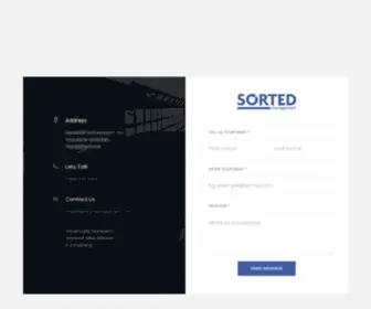 Sortedmanagement.com(Sorted Management) Screenshot