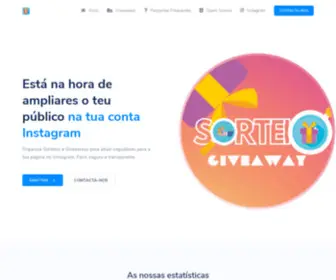 Sorteioegiveaway.pt(Sorteio e Giveaway) Screenshot