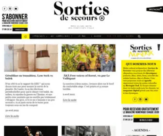 Sortiesdesecours.com(Les meilleures sorties en Bretagne Sud) Screenshot