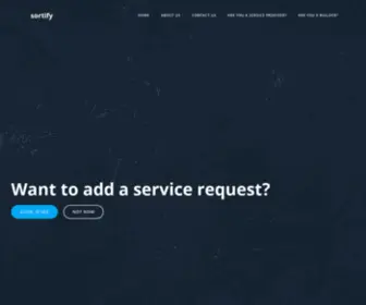 Sortify.co.uk(Sort it out) Screenshot