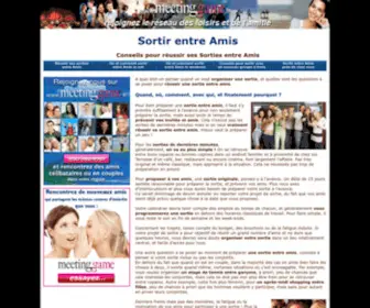 Sortir-Entre-Amis.com(Idées de sortie) Screenshot