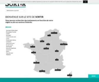 Sortir.eu(Le site des évènements culture-loisirs, membre du réseau "Sortir en France") Screenshot