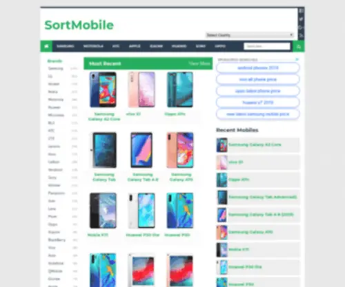 Sortmobile.com(Sortmobile) Screenshot