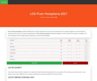 Sorubak.net(LGS puan hesaplama) Screenshot