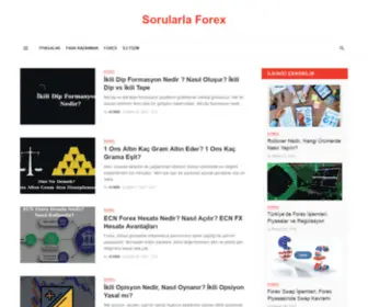 Sorularlaforex.net(Sorularla Forex) Screenshot