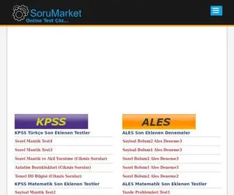 Sorumarket.com(Coğrafya) Screenshot