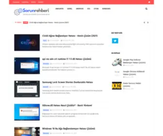 Sorunrehberi.com(Hatalar ve Çözümleri) Screenshot