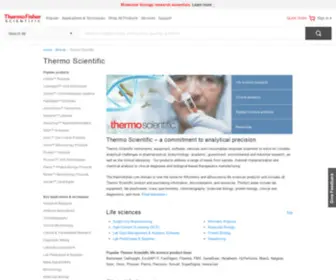 Sorvall.com(Thermo Scientific) Screenshot