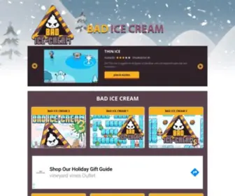 Sorvetemalvado.com(Jogos de Bad Ice Cream 1) Screenshot