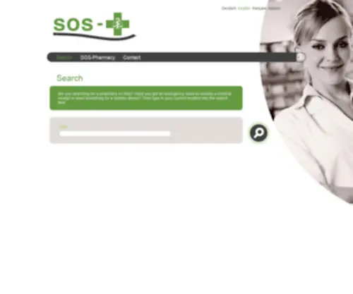 Sos-Apotheke.ch(Seite) Screenshot