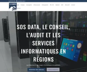Sos-Data.net(Accueil) Screenshot