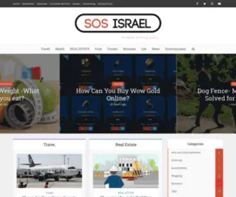 Sos-Israel.com(Sos Israel) Screenshot