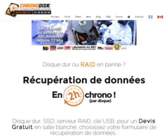 Sos-Mon-Disque-Dur-HS.com(Récupération de données) Screenshot