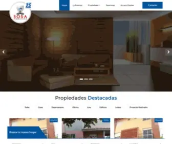 Sosainmobiliaria.com(Propiedades en alquiler y venta en Misiones) Screenshot