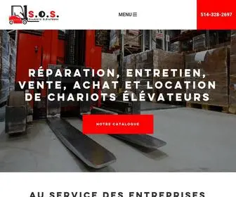 Soschariotselevateurs.com(Accueil) Screenshot