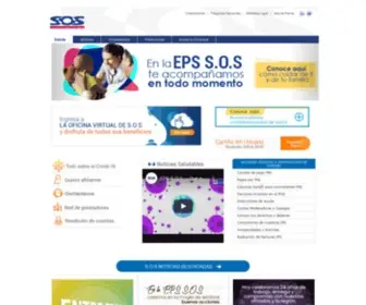 Sos.com.co(Servicio Occidental de Salud EPS) Screenshot