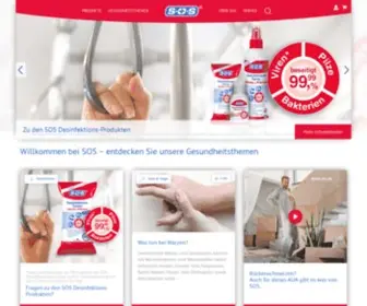 Sos.de(SOS Gesundheitsprodukte) Screenshot