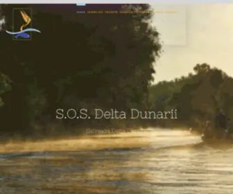 Sosdelta.ro(Asociatia Salvati Flora si Fauna Deltei Dunarii) Screenshot