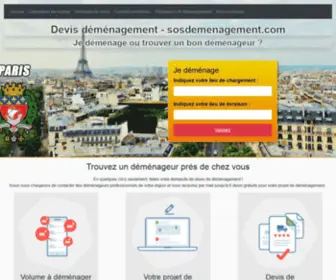 Sosdemenagement.com(Devis déménagement) Screenshot