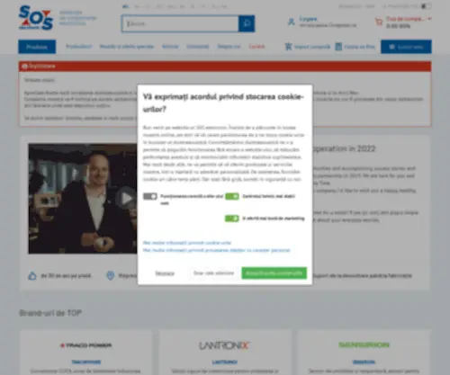 Soselectronic.ro(Componente electronice) Screenshot