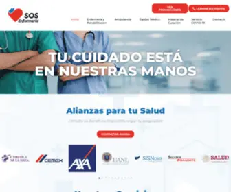 Sosenfermeria.com.mx(SOS Enfermería) Screenshot