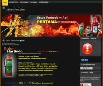 Soshartindo.com(Alat PEMADAM Kebakaran RINGAN) Screenshot