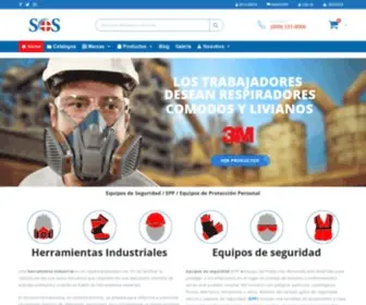 Sosintegral.com(Equipos de Seguridad) Screenshot